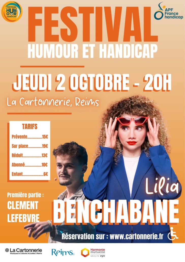 Festival Humour et Handicap 2025 à Reims